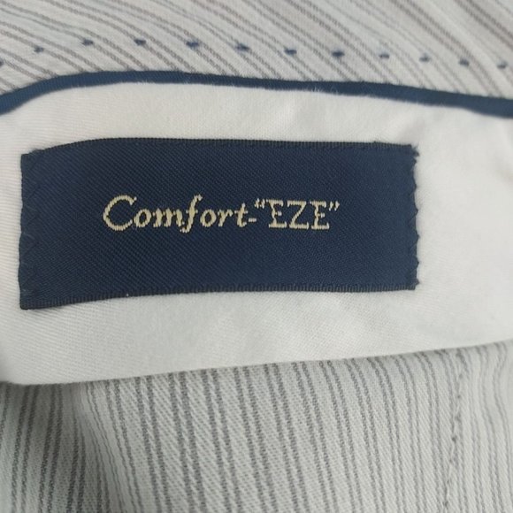 Ballin Classic Comfort EZE Mens Brown W 38 L 28 120s Wool Pleated Front Pants - Picture 5 of 7